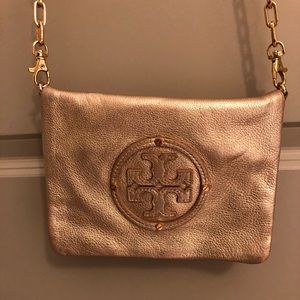 Tory Burch gold purse